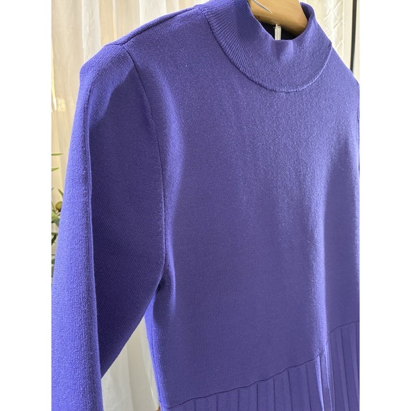 Ann Taylor Petites Size Small New With Tags Blue‎ Mid Length Dress - Picture 4 of 10